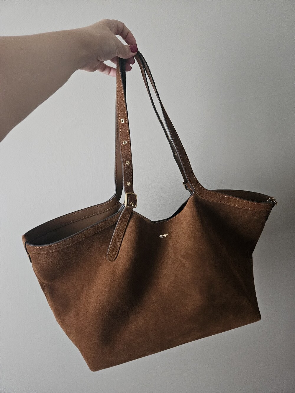 Coach Granercy In Warm Brown Suede - Picture 3 of 7